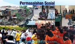 Gambar: Permasalahan Sosial dalam Masyarakat (edukasinfo.com) 