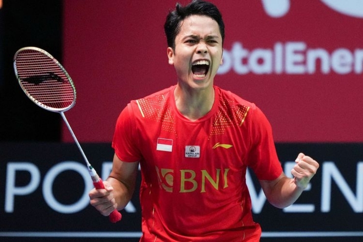 Anthony Sinisuka Ginting (Antara via Kompas.com). 