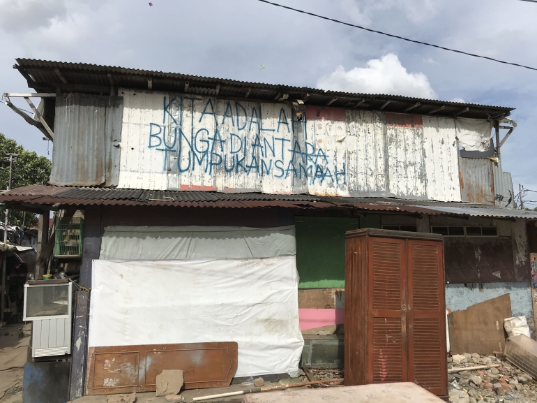Kondisi rumah Anak-anak putus sekolah di Pancoran Buntu 2  (06/04)/dokpri