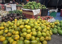 Ilustrasi: Buah Lokal di Pasar Tradisional  sebagai Pilihan untuk Mendukung NZE Sumber: dokpri