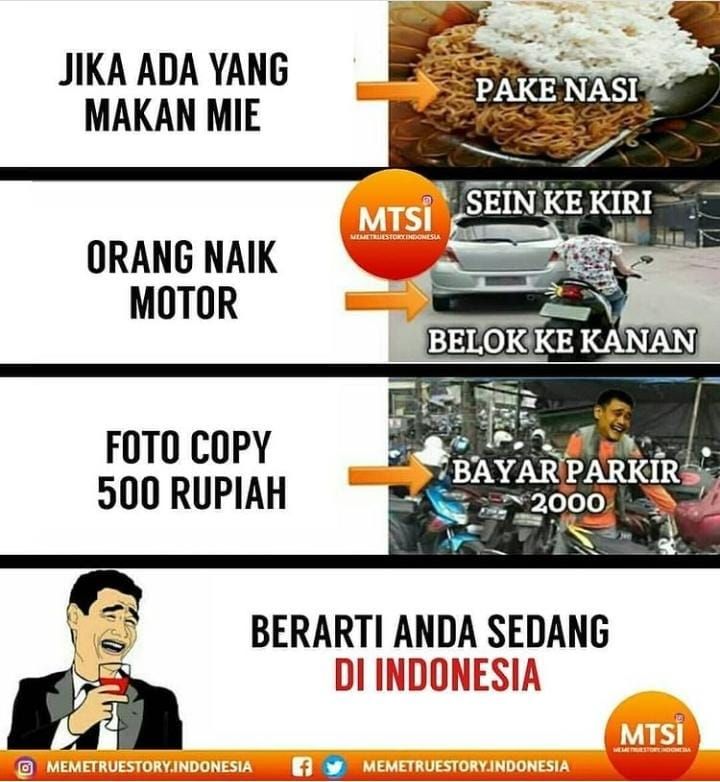 Contoh Meme (Sumber : Instagram/Memetruestory.Indonesia)