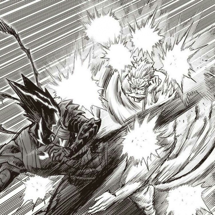 Cuplikan manga One Punch Man chapter 150. Via punch-man.com