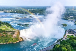 Air terjun Niagara, salah satu kawasan wisata yang didatangi. Source image niagarafalltourism.com