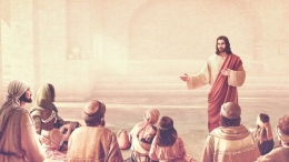 Ilustrasi Yesus mengajar murid-muridNya - gambar: alkitabonline.com