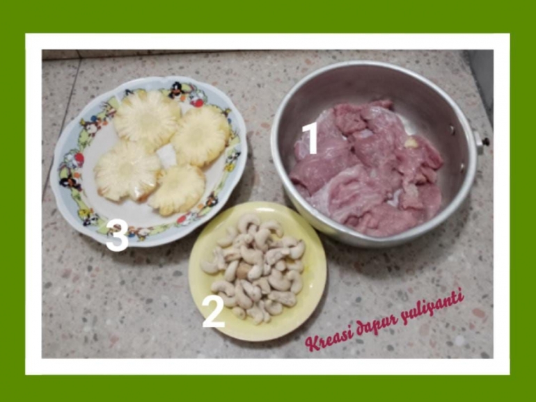 Bahan resep oriental beef | Dokumentasi Yuliyanti