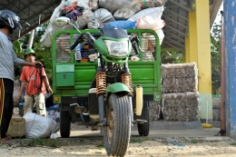 Aliran limbah rumah tangga menjadi tertangani lebih baik dengan adanya bank sampah dan fasilitas daur ulang (Marahalim Siagian)
