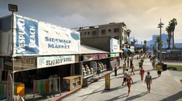 Contoh NPC dalam gim Grand Theft Auto yang membuat suasana kota makin hidup (freeware.de)