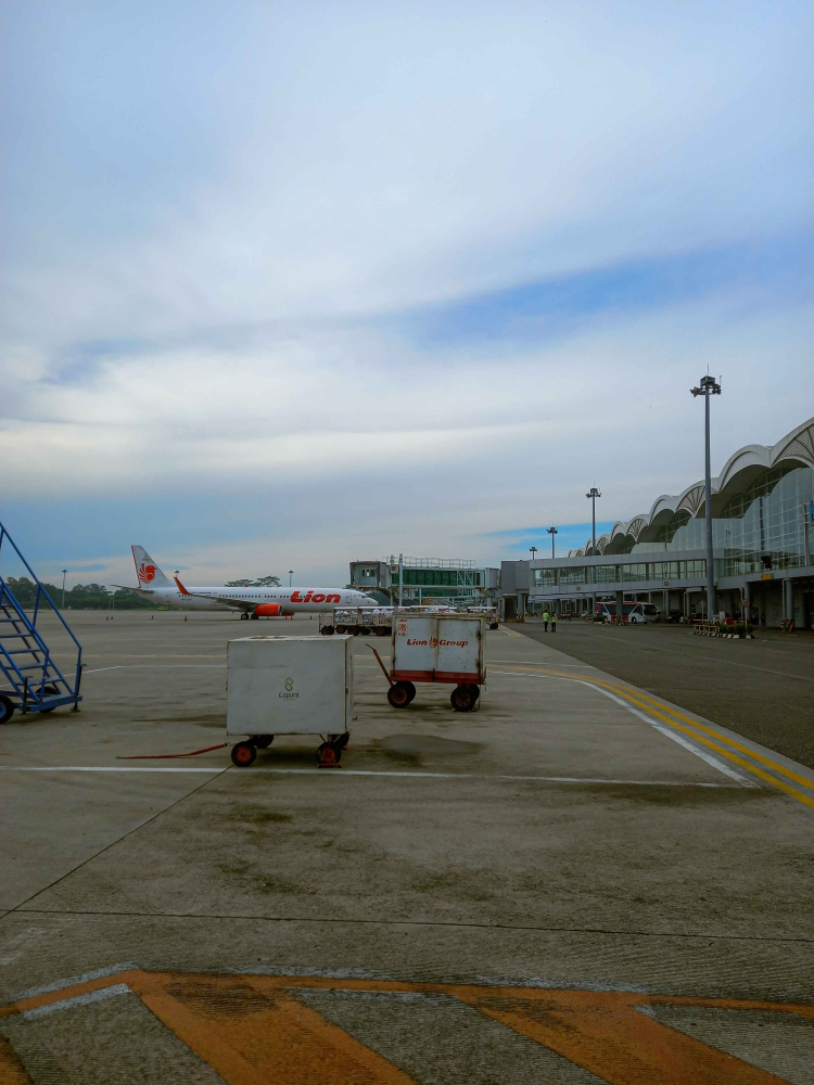 Runway Bandara Internasional Kualanamu (dok. pribadi)