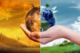 Net-Zero Emissions, Upaya Membuat Bumi Kembali Nyaman untuk Dihuni - Sumber : kompas.com