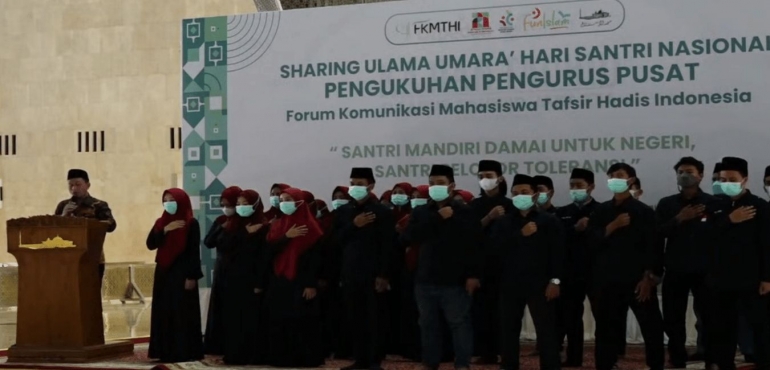 Mahasiswa Idaqu Dilantik Menjadi Pengurus Pusat FKMTHI