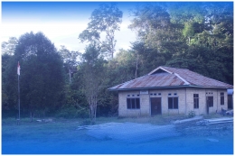 Kantor Kampung Persiapan Hajir, Distrik wayer Kabupaten sorong selatan ( Foto : VFH )