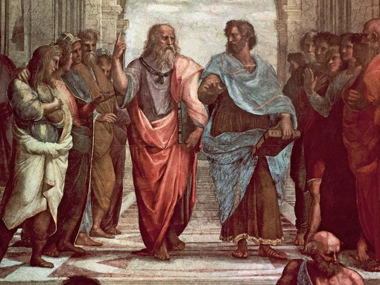Plato vs Aristoteles: dalam Konsep Ide dan Realitas. Image: Album/Oronoz/SuperStock