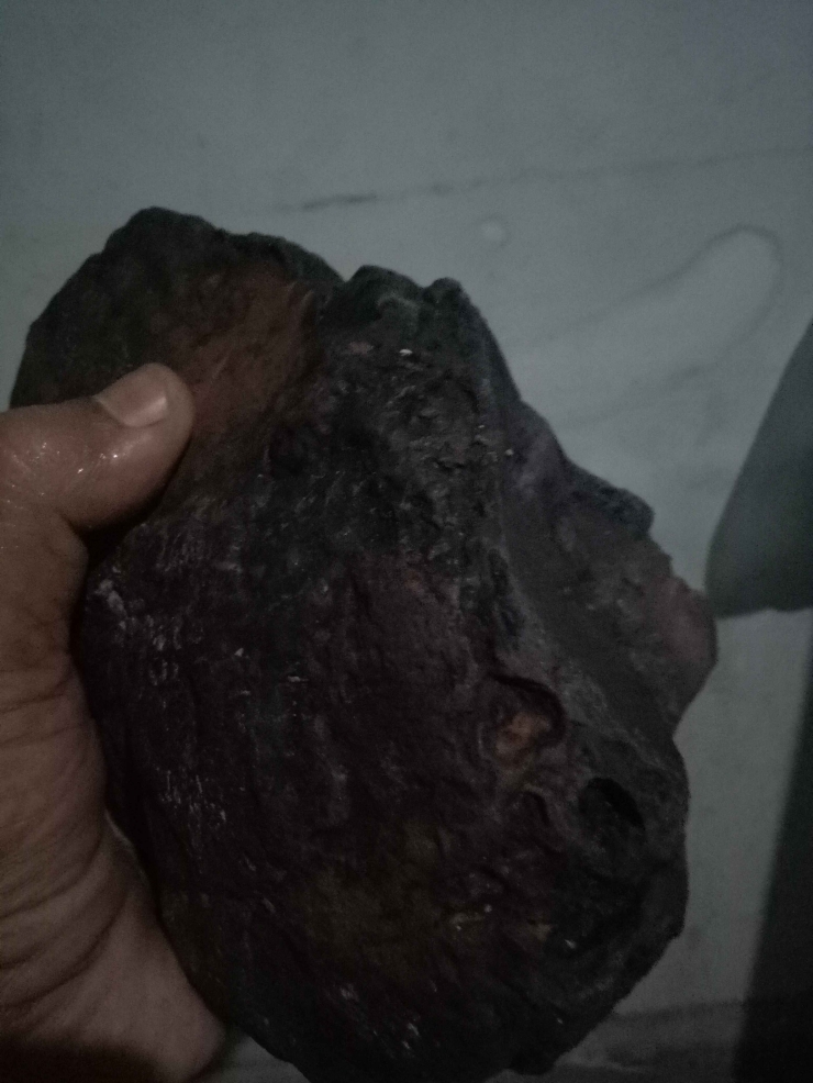 Dokpri. Batu Meteor Ditemukan oleh Junirullah