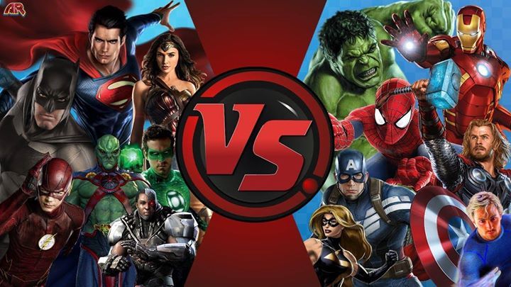 Marvel vs DC (Source:www.depok24jam.com)