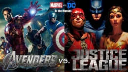 Avengeres dan Justice League (Youtube Organized Chaos )