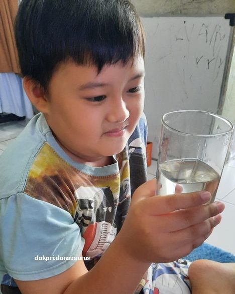 1 dari 4 Â anak Indonesia kurang minum (Dokpri)