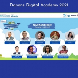 Narasumber Danone Digital Academy 2021 / dokpri