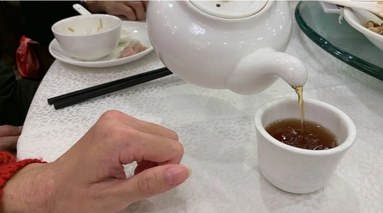 Dim Sum muncul di tengah tradisi minum teh di Jalur sutera. Photo : Karen Chiang