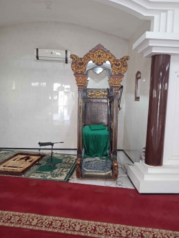 Mimbar Masjid Jami' Ainul Yaqin/dokpri