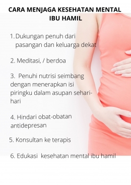 cara menjaga kesehatan mental ibu hamil