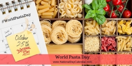 World Pasta Day | foto: nationaldaycalendar.com