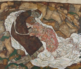 Ilustrasi diambil dari File:Egon Schiele - Tod und Mädchen - 3171 - Österreichische Galerie Belvedere.jpg via Wikimedia.com
