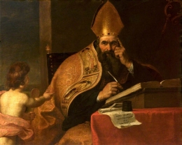 St. Augustine, teolog Kristen terkemuka dari Hippo https://images.app.goo.gl/s5hjgQMpWFyWP55g9