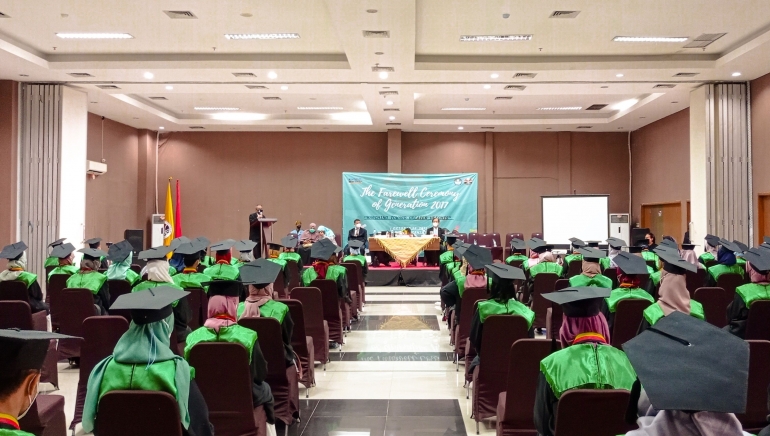 Kegiatan Perpisahan Mahasiswa UPI Kampus di Serang [Dok: KPM]