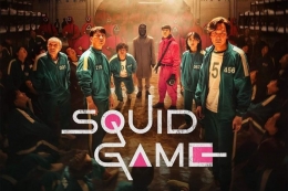 Squid Game juga populer di kalangan bocil. | sumber: KoreaHerald.com via kompas.com)