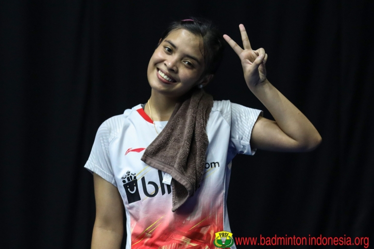 (Gregoria Mariska Tunjung/Andalan tunggal putri Dok: badmintonindonesia.org)