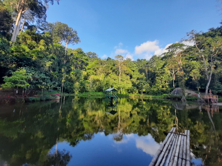 Telaga Indah di Taman Nasional Meru Betiri| Sumber: Dokumentasi Pribadi