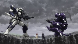 Dua robot bertarung siapa yang akan menang? | sumber gambar: Full Metal Panic! Wiki - Fandom