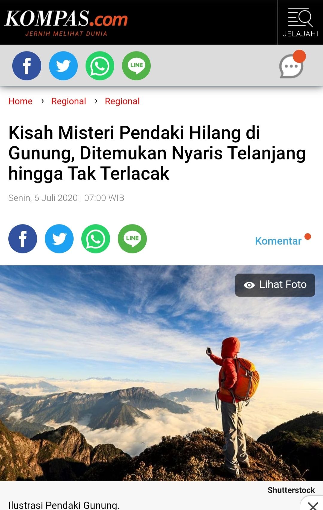 Korelasi Antara Pendaki, Hal Mistis Dan Adab Naik Gunung Halaman 1 ...