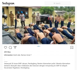 Tawuran anak SMP di Labuan, Pandeglang, Banten