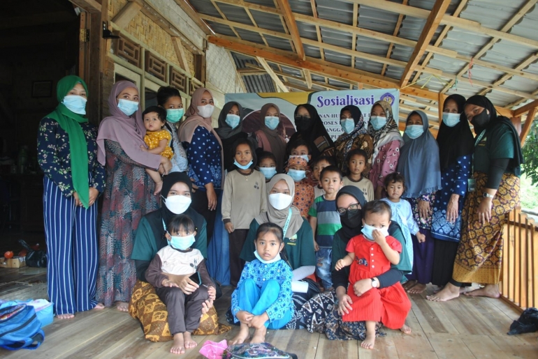Sosialisasi dengan ibu PAUD/Dokpri