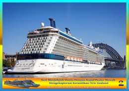 Kapal Pesiar Mewan "Celebrity Soltice" Siap Mengeksplorasi Kecantikan New Zealand | Royal Caribbean Cruises/Ilustrasi pribadi