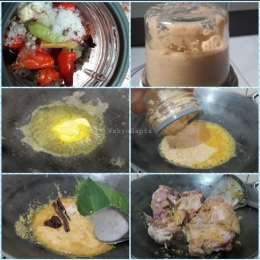 Cara memasak Ayam Kecap Istimewa step by step. | Foto: Wahyu Sapta.
