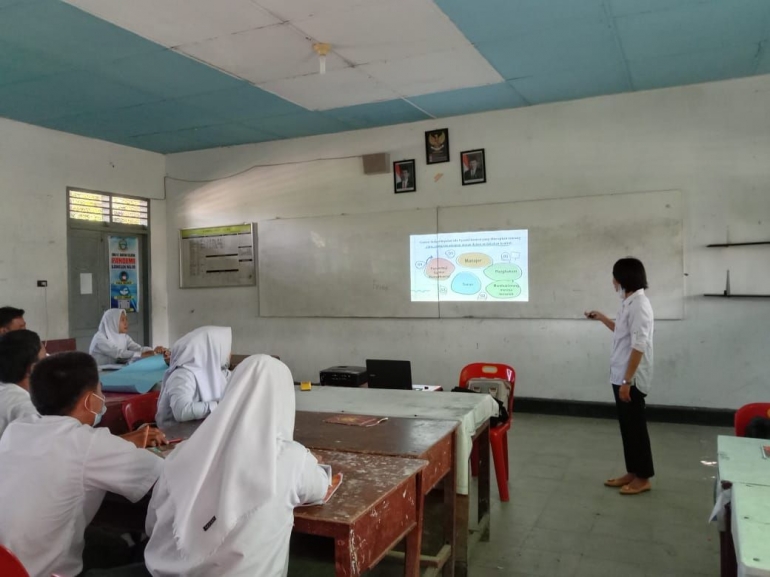 Diskusi kelompok kepada murid