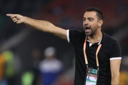 Pelatih Al Sadd, Xavi Hernandez foto: AFP/Karim Jaafar via Kompas.com