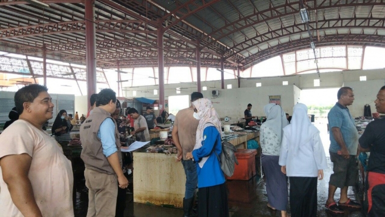 Suasana Pasar Ikan Al-Mahira/Dokpri