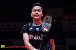 Usai menjalani pemulihan cedea, Anthony Ginting akan kembali tampil di Indonesia Masters 2021 di Bali/Badminton Indonesia