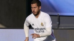 Pemain Real Madrid, Eden Hazrad, (images: bbc.com)