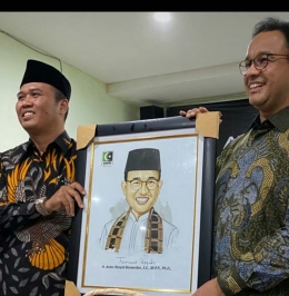 Gubernur DKI Jakarta, Anies Rasyid Baswedan Silaturrahi ke MW KAHMI Jatim | foto : Edi Ortega