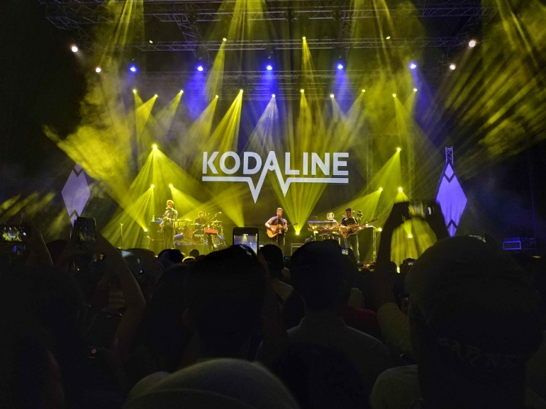 Kenangan konser Kodaline di Singapura tahun 2019 lalu (Dokumentasi Pribadi)