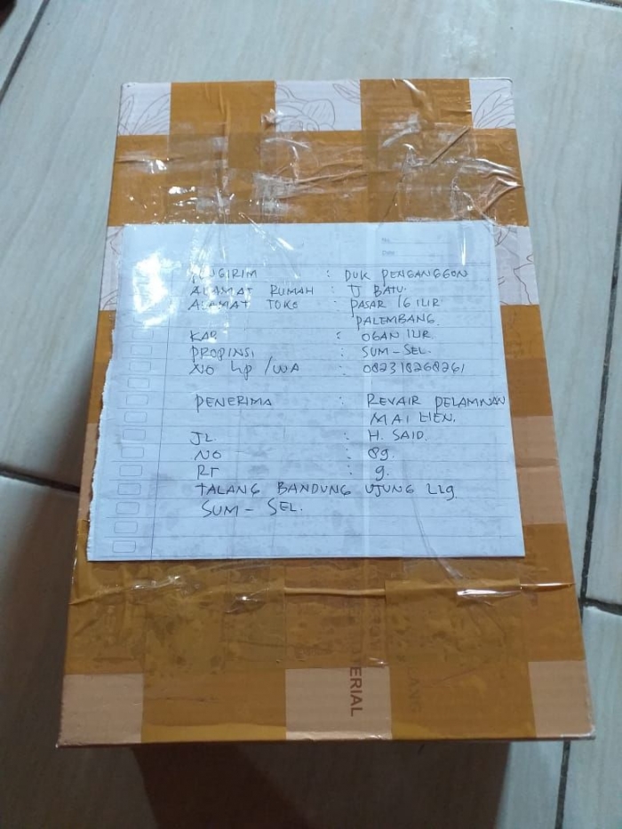 Dokumenasi proses pemasaran dengan media sosial//dokpri