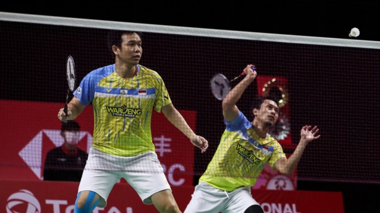 (Mohammad Ahsan-Hendra Setiawan /Unggulan dua Dok: badmintonindonesia.org)