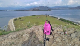 Fun fishing di Pulau Kenawa. Dokumentasi pribadi