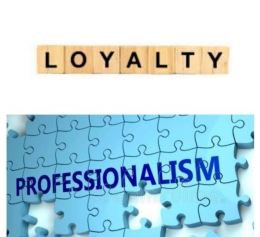 Di kantor loyalitas atau profesionalitas? | Sumber gambar: Kolase olahan via dreamstime.com dan campaignasia.com