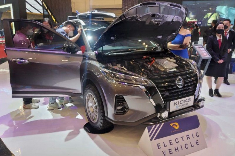 Nissan Kicks E-Power dalam Pameran GIIAS 2021/dokpri