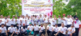 Lomba Petanque dalam rangka HUT ke 76 PGRI dan HGN 2021 Kabupaten Purworejo Jawa Tengah (dokpri)